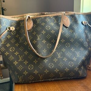 Louis Vuitton Brown Monogram Tote